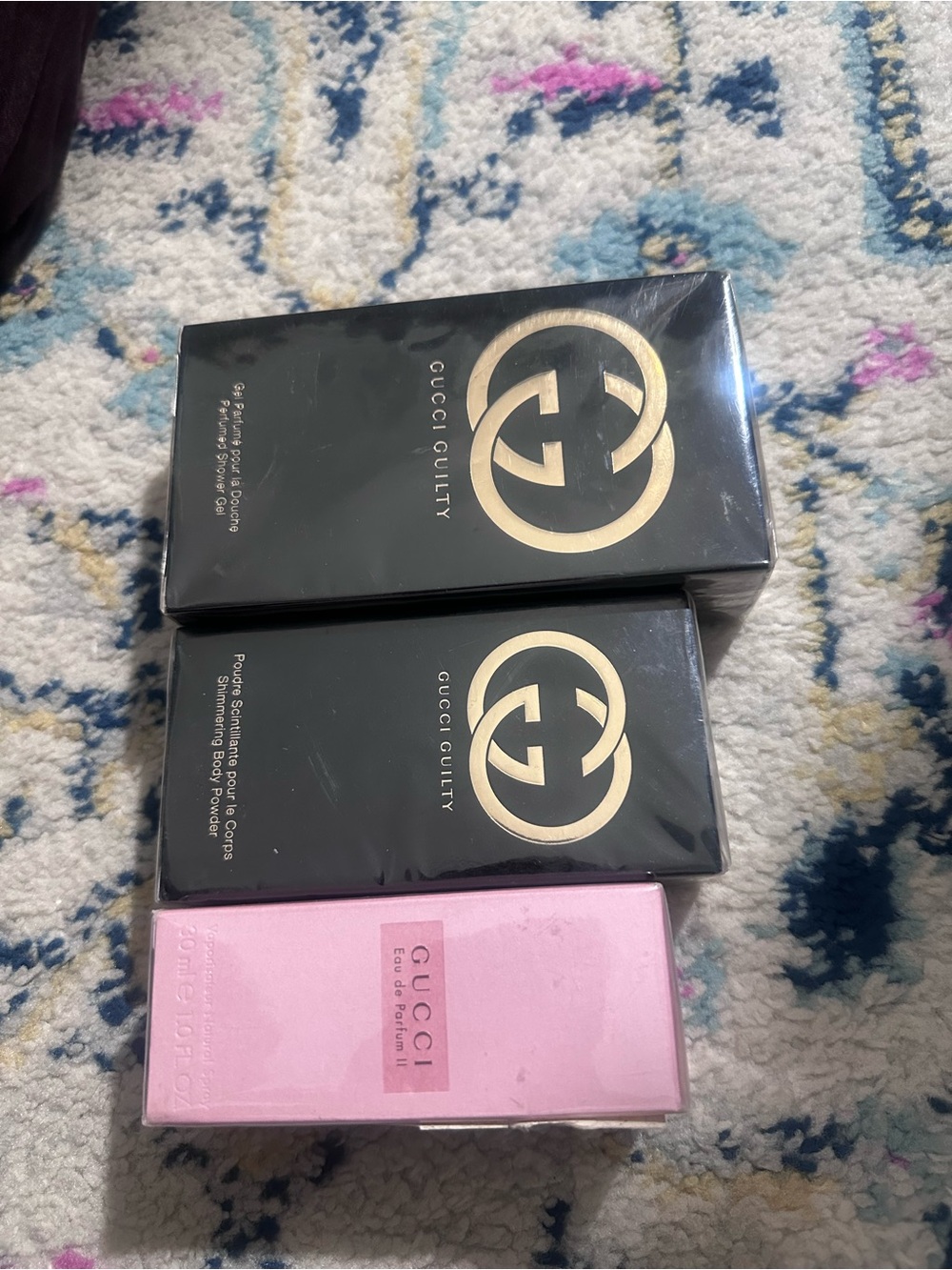 Gucci boxed products